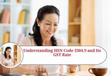 Understanding HSN Code 33049 and Its GST Rate