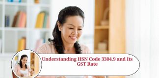 Understanding HSN Code 33049 and Its GST Rate
