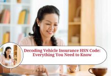 vehicle insurance hsn code