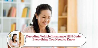vehicle insurance hsn code