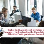 rights and liabilities of members of company