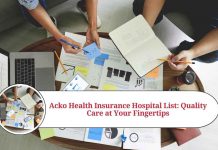 acko health insurance hospital list