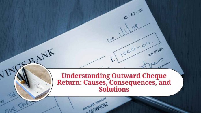 outward cheque return