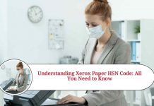 xerox paper hsn code