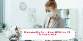 xerox paper hsn code