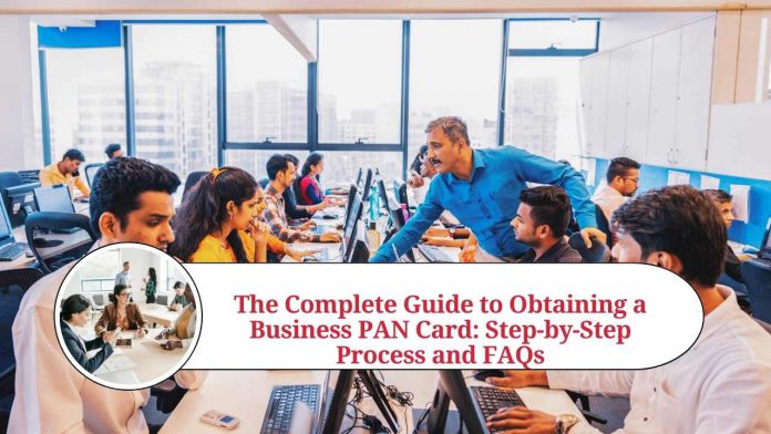 how to make business pan card