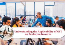 Understanding the Applicability of GST on Proforma Invoices