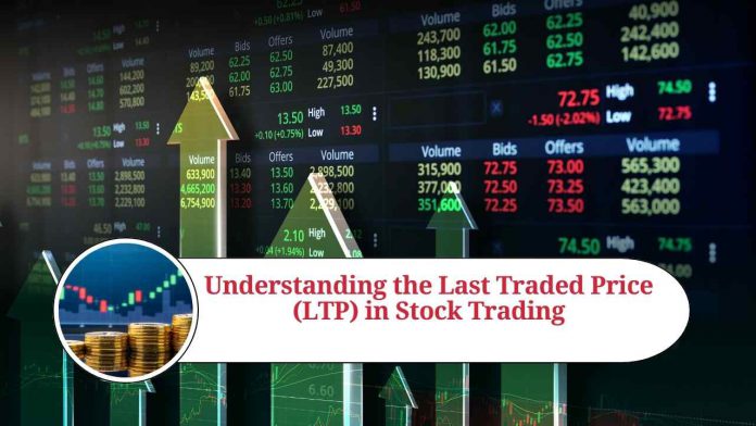 last traded price ltp in stock