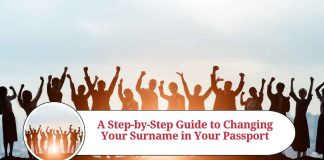 how to change surname in passport