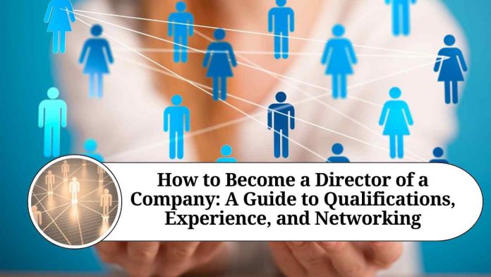 How to Become a Director of a Company: A Guide to Qualifications, Experience, and Networking