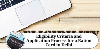 Eligibility Criteria and Application Process for a Ration Card in Delhi
