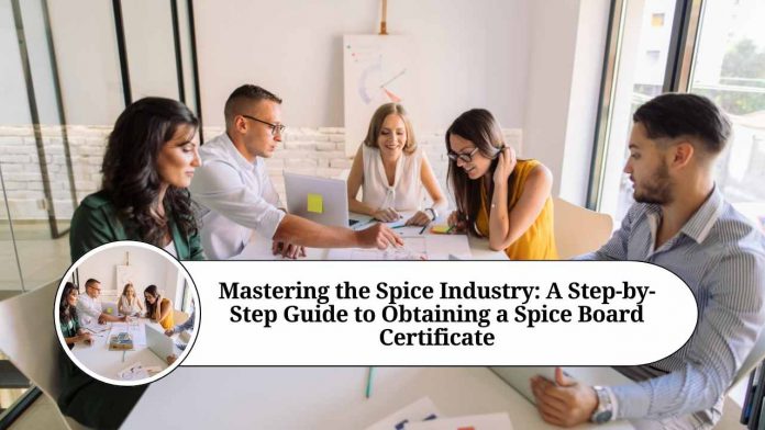 how to get spice board certificate