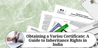 Obtaining a Varisu Certificate: A Guide to Inheritance Rights in India