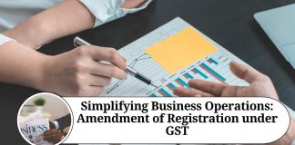 Simplifying Business Operations: Amendment of Registration under GST