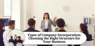 types of company incorporation