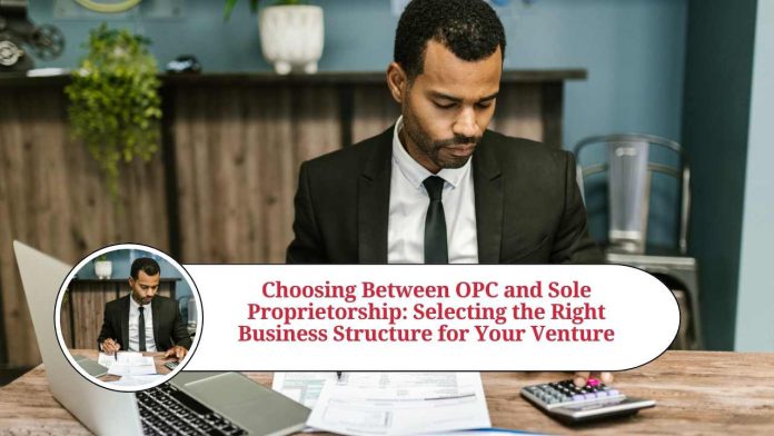 opc vs sole proprietorship