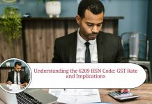 6209 hsn code gst rate