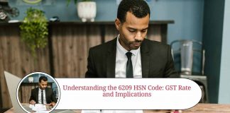 6209 hsn code gst rate
