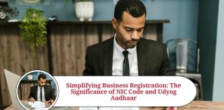 nic code udyog aadhar