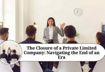 closure of private limited company