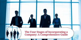 4 stages of incorporation of company