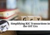 Simplifying B2C Transactions in the GST Era