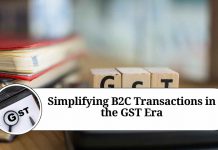 Simplifying B2C Transactions in the GST Era