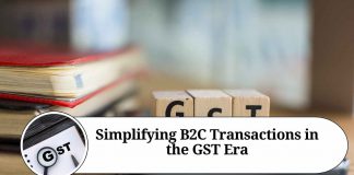 Simplifying B2C Transactions in the GST Era