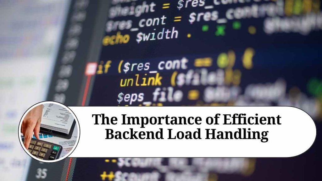 The Importance of Efficient Backend Load Handling Marg ERP Blog
