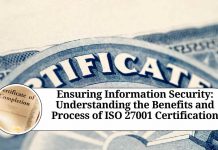 "Ensuring Information Security: Understanding the Benefits and Process of ISO 27001 Certification"