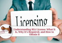 Understanding RIA License: What It Is, Why It's Required, and How to Obtain It