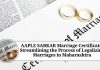 AAPLE SARKAR Marriage Certificate: Streamlining the Process of Legalizing Marriages in Maharashtra
