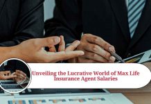 max life insurance agent salary