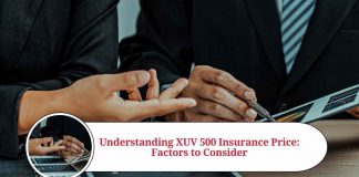 xuv 500 insurance price