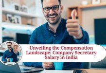 company secretary salary in india