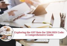 3204 hsn code gst rate