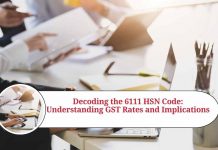 6111 hsn code gst rate