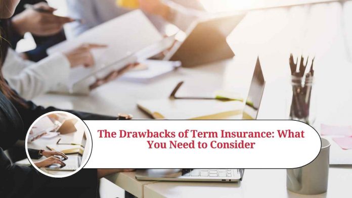 disadvantages of term insurance