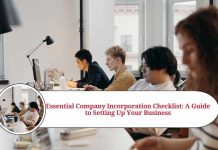 company incorporation checklist