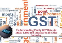 paddy gst rate