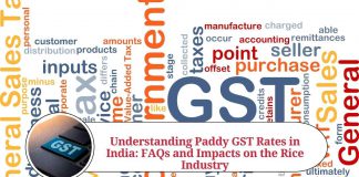 paddy gst rate