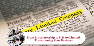 proprietorship to private limited