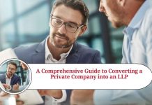 conversion of private company into llp