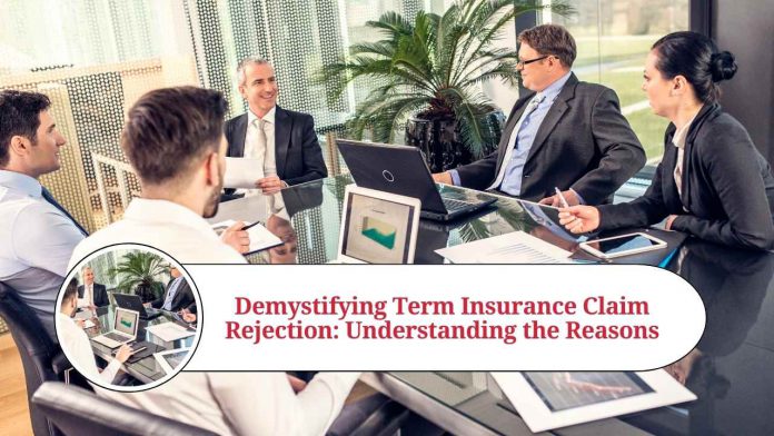 term insurance claim rejection reasons