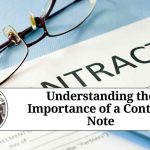 Understanding the Importance of a Contract Note