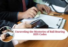 ball bearing hsn code