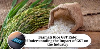 basmati rice gst rateq