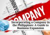 Incorporating a Company in the Philippines: A Guide to Business Expansion