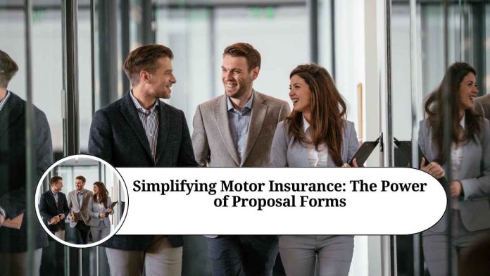 motor insurance proposal form pdf