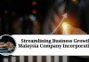 Streamlining Business Growth: Malaysia Company Incorporation
